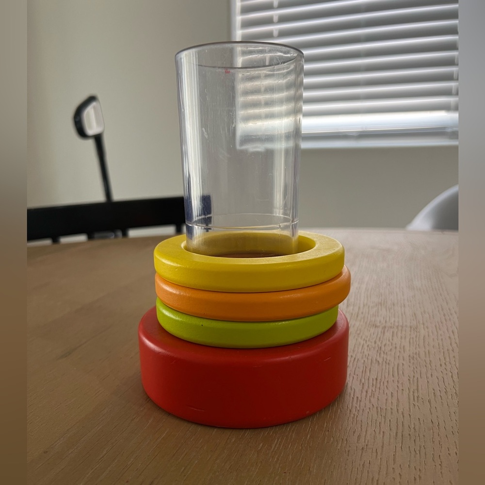 Lovevery original ring stacker toy from explorer kit